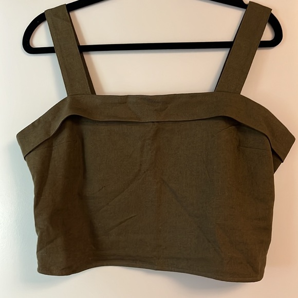 Abercrombie & Fitch Linen Top - Picture 2 of 5